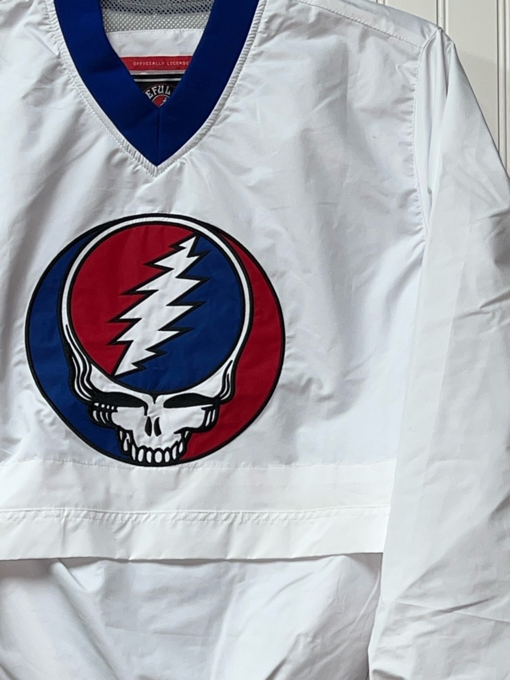 Grateful Dead Pullover Track Jacket XS Sweatshirt New NWT